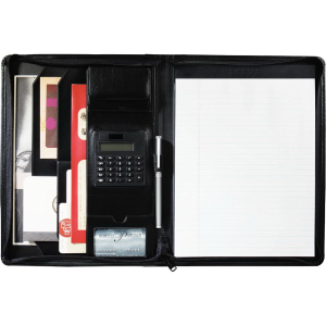 Manchester Zippered Padfolio with FSC® Mix Paper