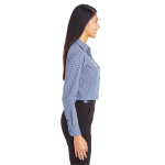 Devon & Jones CrownLux Performance™ Tonal Mini Check Shirt - Ladies'