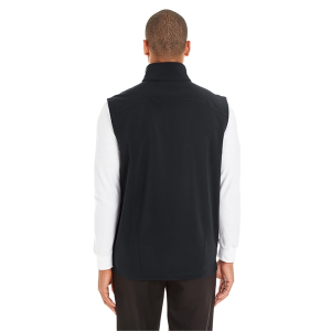 Core365 Men's Cruise Two-Layer Fleece Bonded Soft Shell Vest