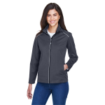 Core365 Ladies' Techno Lite Three-Layer Knit Tech-Shell