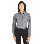 Devon & Jones CrownLux Performance™ Tonal Mini Check Shirt - Ladies'