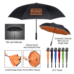 48" Arc Reflective Edge Inversion Umbrella