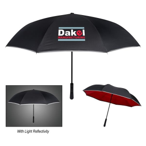 48" Arc Reflective Edge Inversion Umbrella